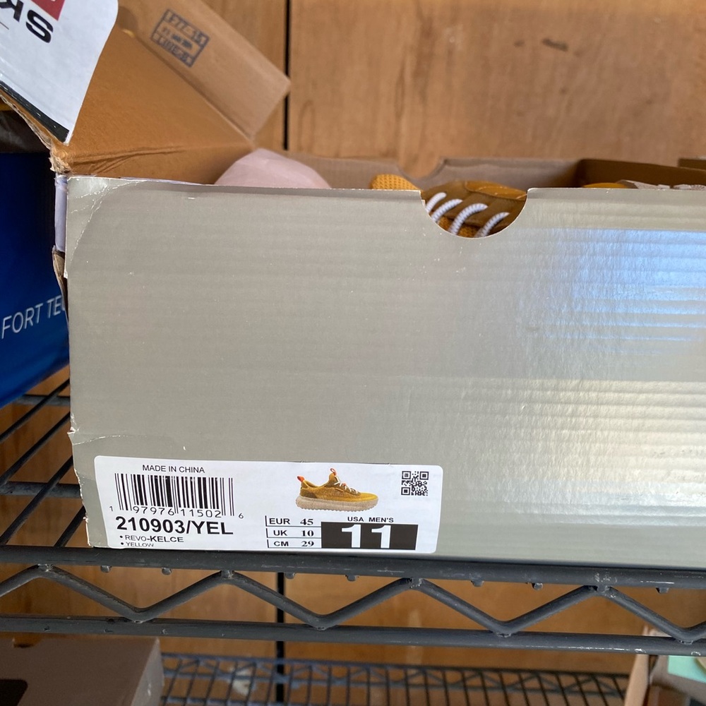 Skechers Yellow Sneakers Comfortable Stylish Footwear